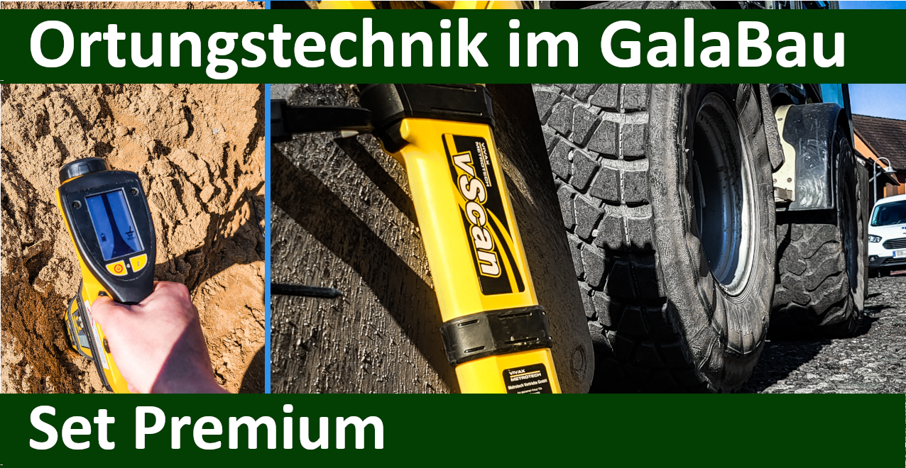 Ortungstechnik im GalaBau - Set Premium 