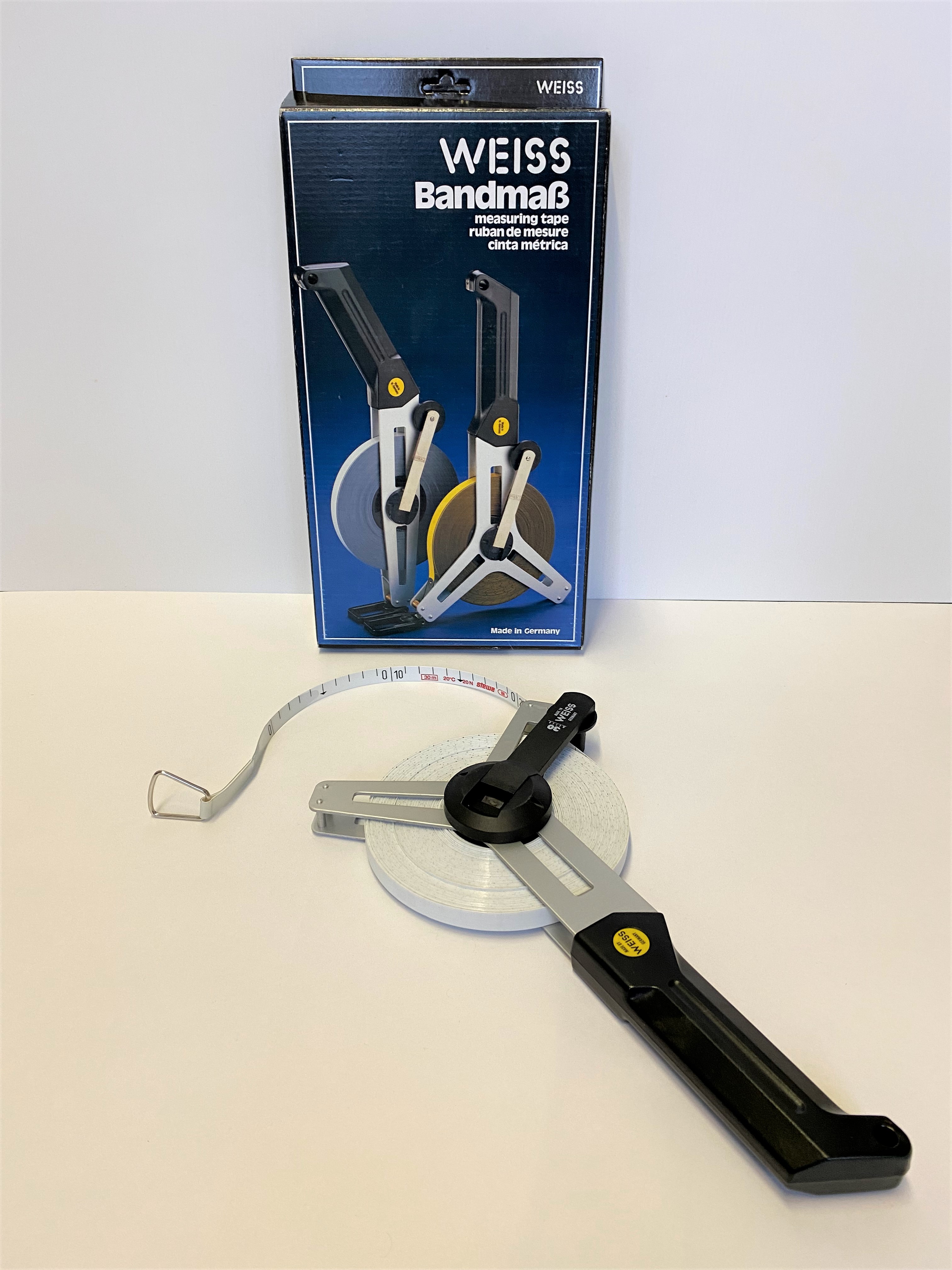 820GL  Messband, 30m, Glasfaser, Bandanfang A