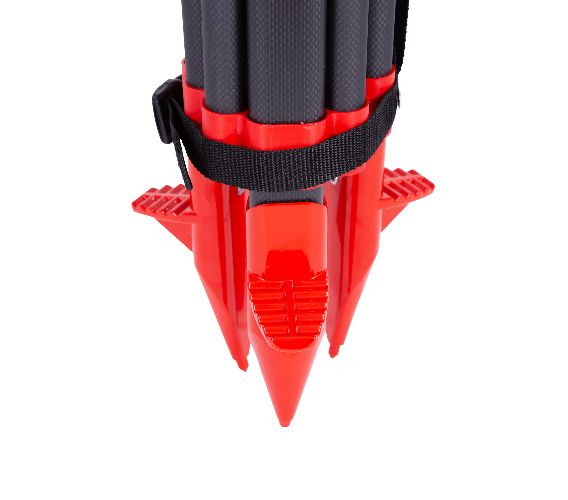 Karbonstativ GEO Omega, leicht, 93-169cm, Kopf: rund