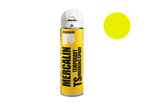 Kreidespray / Markierspray auf Kreidebasis, gelb