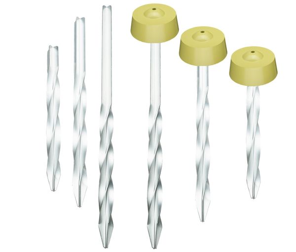 Kreuzanker, Alu, gedrallt, L=60cm