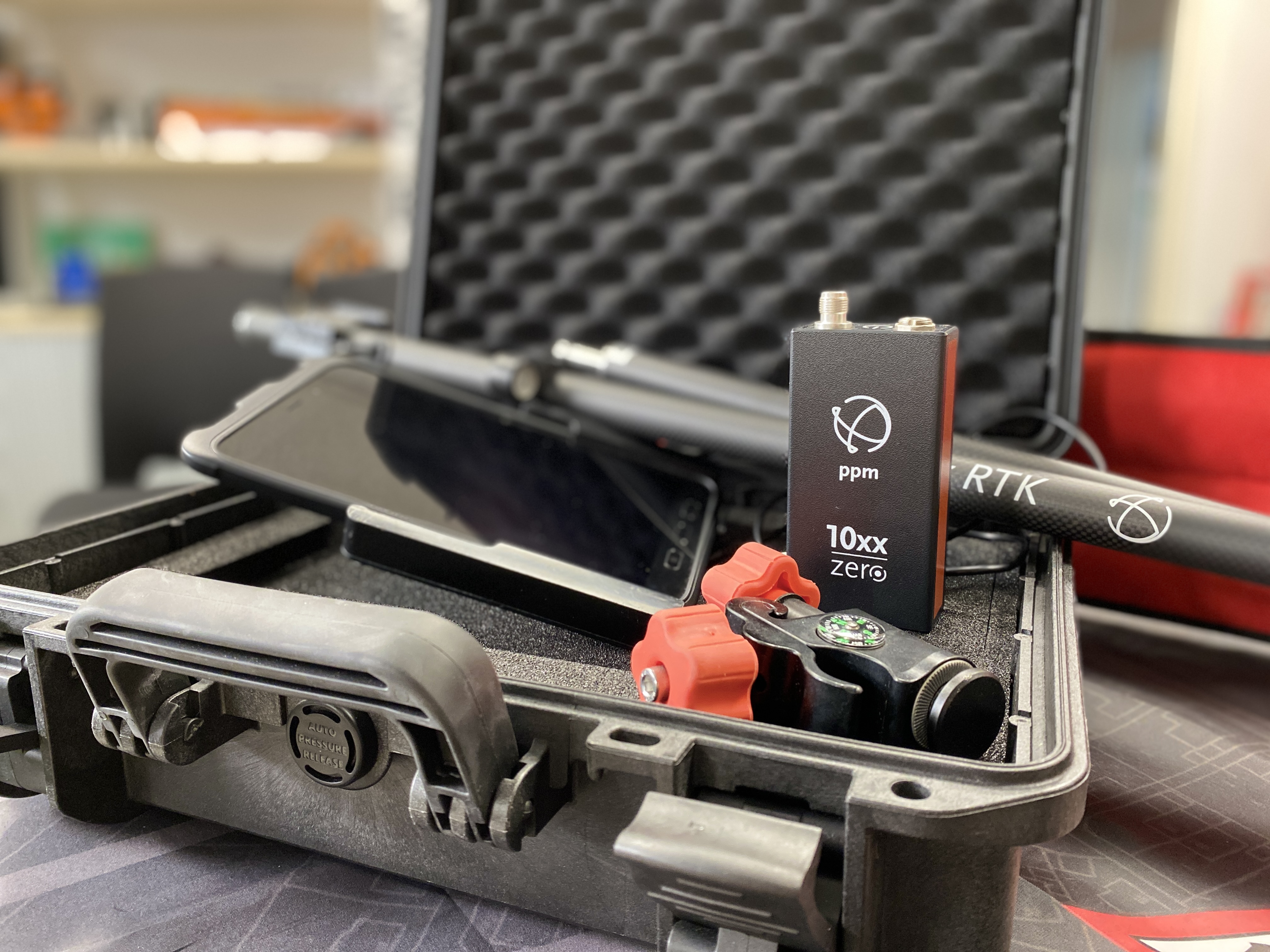 PPM10xx-zero Full RTK GNSS Sensor Kit mit IMU und Helix-Antenne