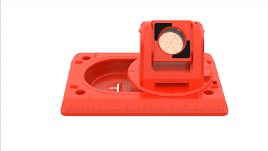 Absteckhilfe für Robotik Total Station