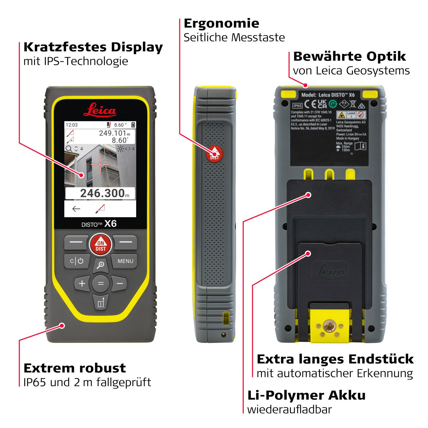 LEICA DISTO X6 