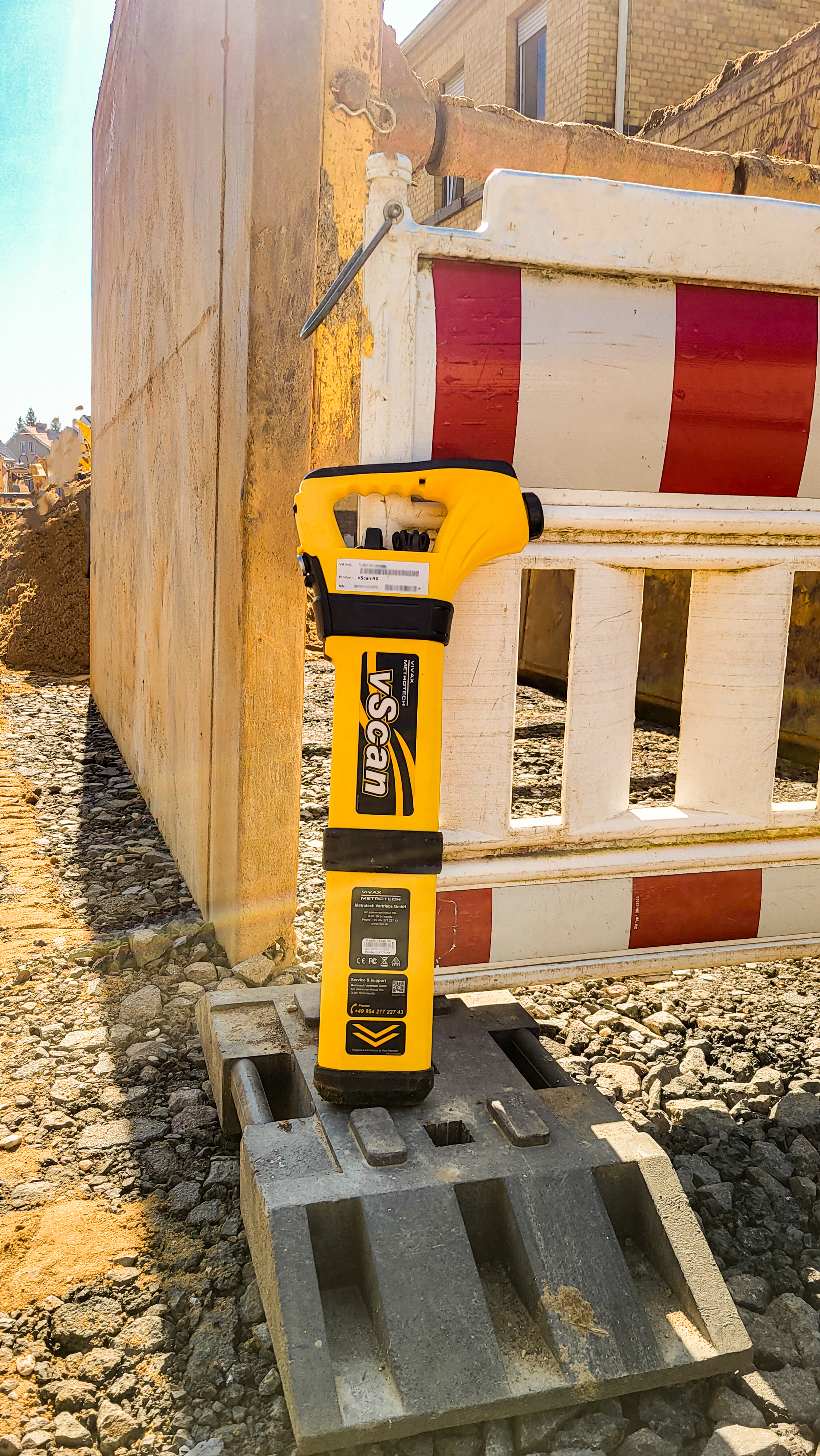 vScan Rx Empfänger von VIVAX Metrotech 
 