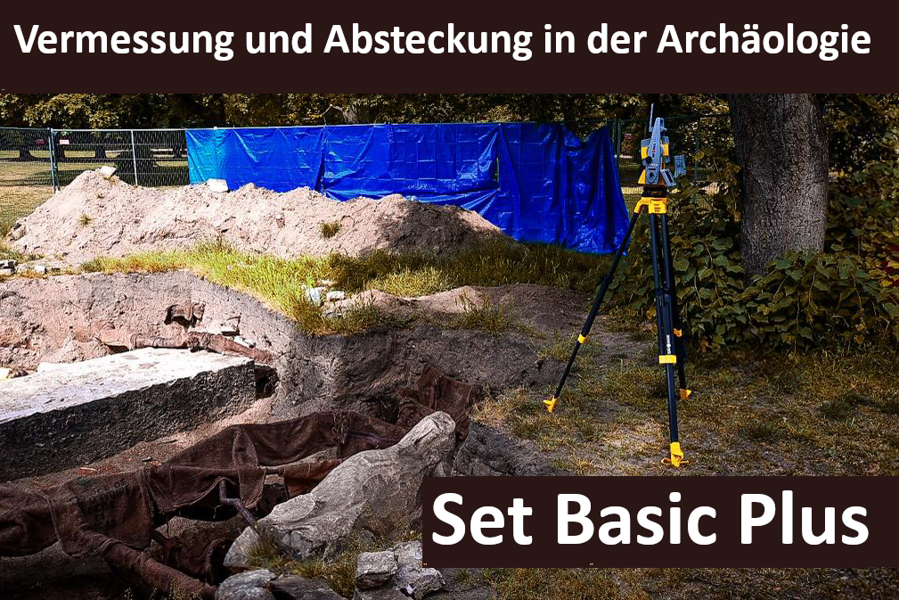 Vermessung und Dokumentation in der Archäologie - Set Basic Plus