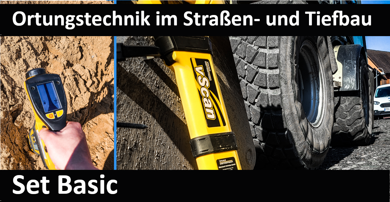 Ortungstechnik im Straßen- und Tiefbau - Set Basic 