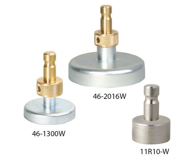 Anschweiß-Adapter, Edelstahl, Wild/Leica-Zapfen