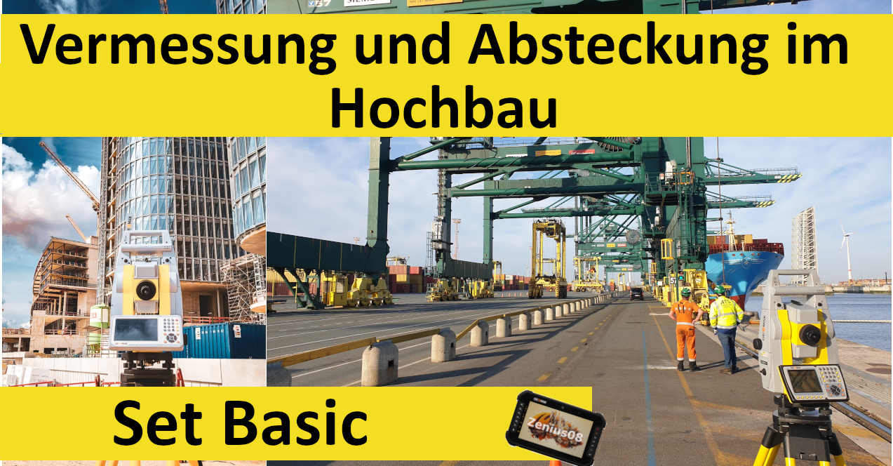 Vermessung und Absteckung im Hochbau Set Basic
