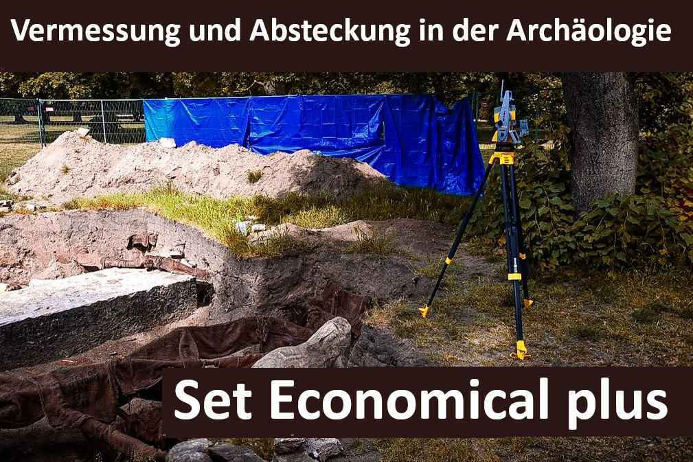 Vermessung und Dokumentation in der Archäologie - Set Economical Plus