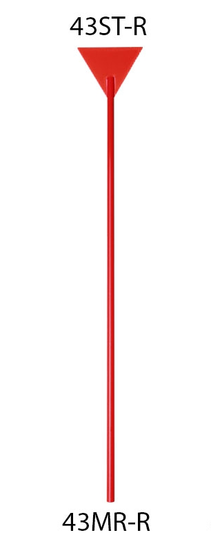 Signaltafel, dreieckig, rot