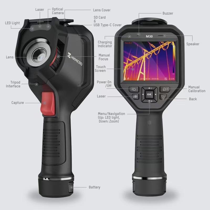 HIKMICRO M30 Handheld-Thermografie-Kamera
HIKMICRO M30 Handheld-Thermografie-Kamera