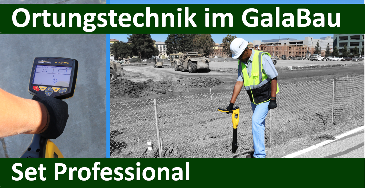 Ortungstechnik im GalaBau - Set Professional 
