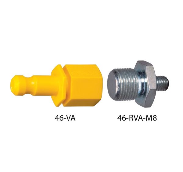 Adapter / Reduzierbolzen, G3/8"-M8, Stahl