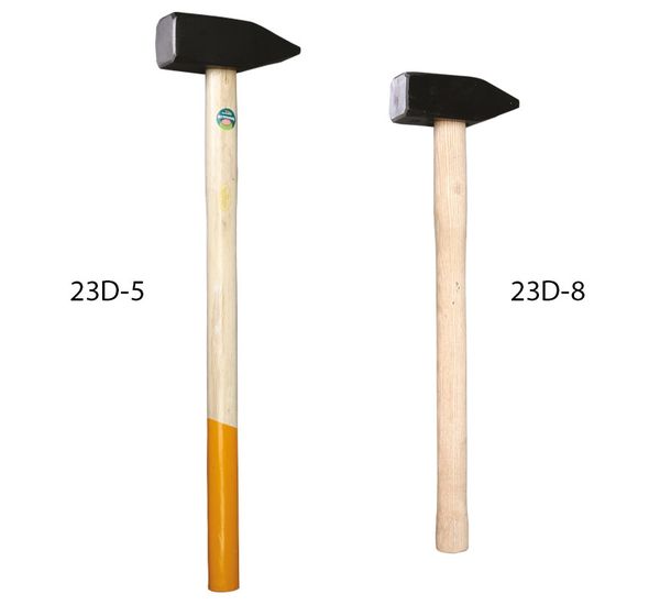 Vorschlaghammer 3kg, Stahl, 60cm langer Stiel
