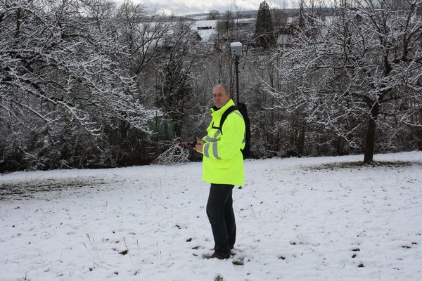 GNSS Antennenstab PS-9, 115-200cm