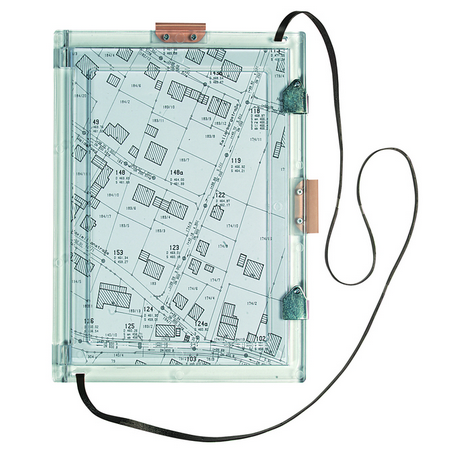 Feldbuchrahmen FK400, Plexiglas, DIN A4