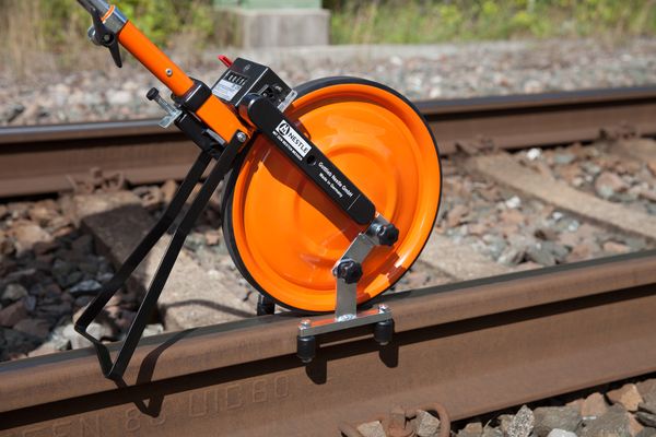 Schienenführung für Messräder Schienenführung für Messräder