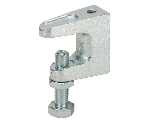 Trägerklemme mit M8-IG, Stahl, Maulw. 0-23mm