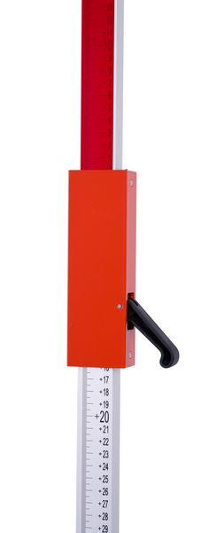 Laserlatte mit Gleitadapter-Klemmhebel, L: 130-240cm