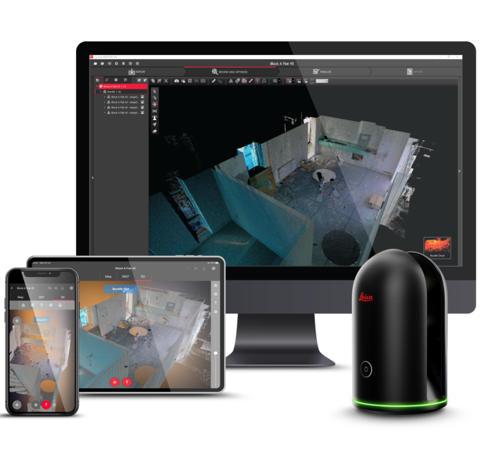 BLK360 G1 Imaging Laserscanner Set: BLK360 G1 Imaging Laserscanner Set: