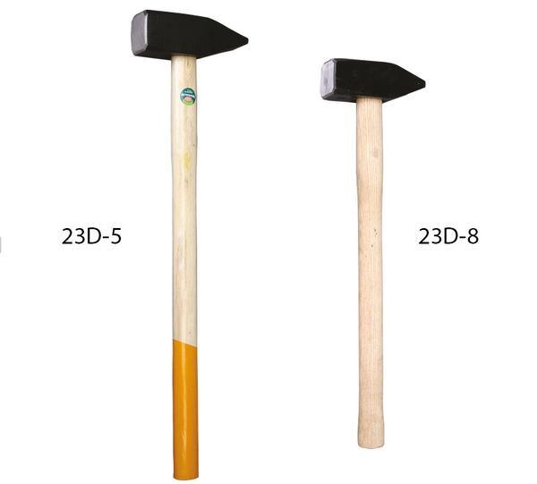 Vorschlaghammer 5kg, Stahl, 80cm langer Stiel