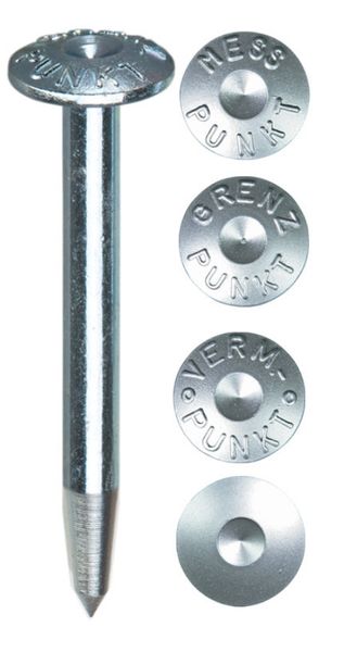 Vermarkungsbolzen, Superkopf, neutral, L 100mm