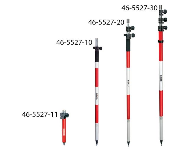 SECO Miniprismenstab, Alu, PH 0,50-0,70m