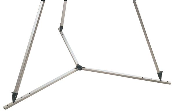 Dreistern für Stativ, Alu, Schenkel: 70cm, 800g