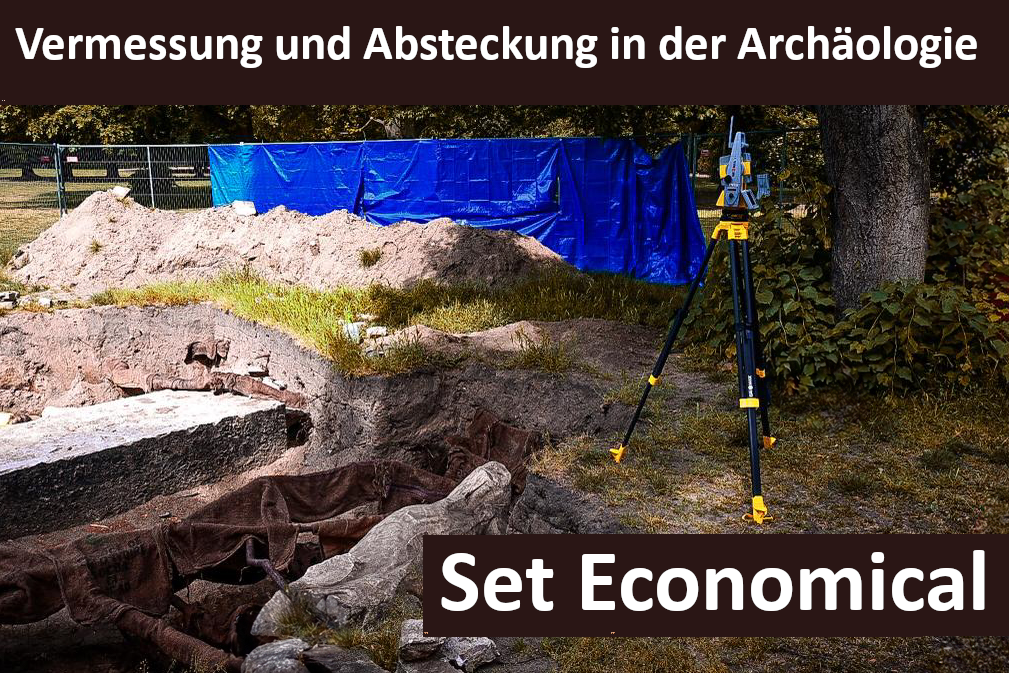Vermessung und Dokumentation in der Archäologie - Set Economical