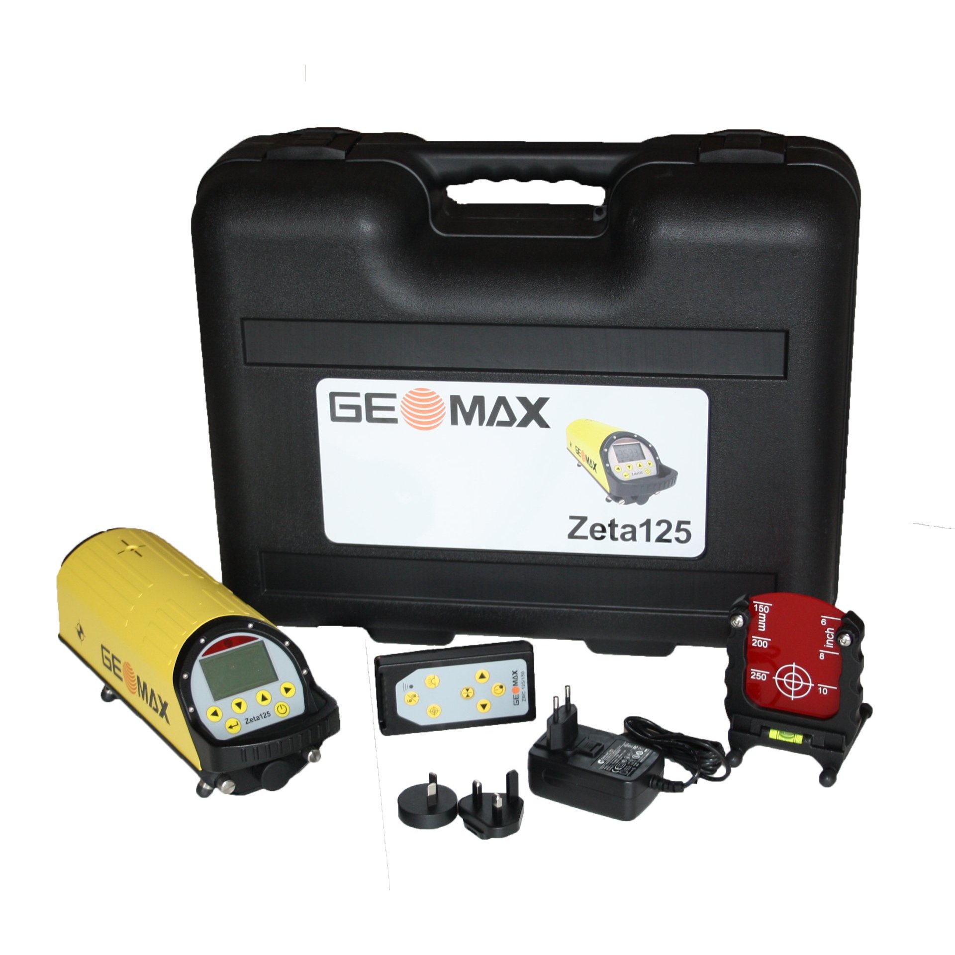 GEOMAX Zeta 125 Kanalbaulaser, LK2 SET