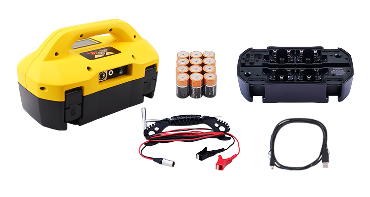 Loc3-10tx Sender - 10-Watt-Breitbandsender (mit Li-Ion Akku) von VIVAX Metrotech
