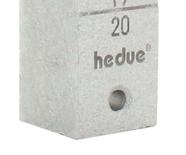 Messkeil Ablesung 1mm, Aluminium, 1-20mm