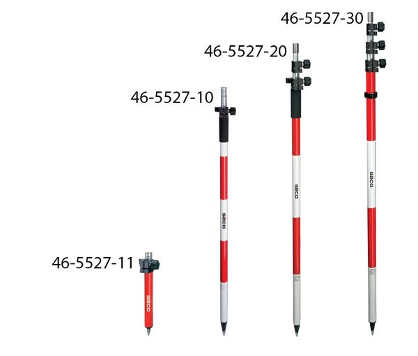 SECO Prismenstab, Alu, PH 1,33-2,20m