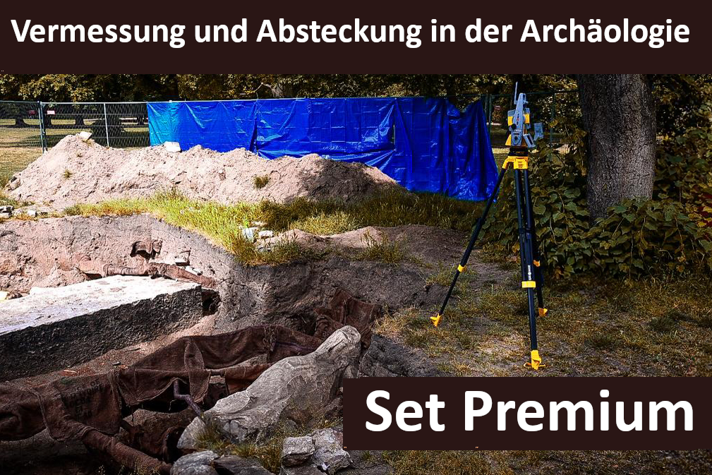 Vermessung und Dokumentation in der Archäologie - Set Premium