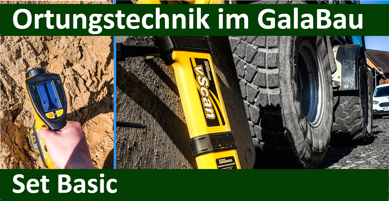 Ortungstechnik im GalaBau - Set Basic 