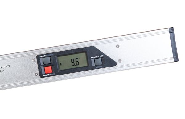 DIWA  60 Neigungsmesser, rot, L=60cm