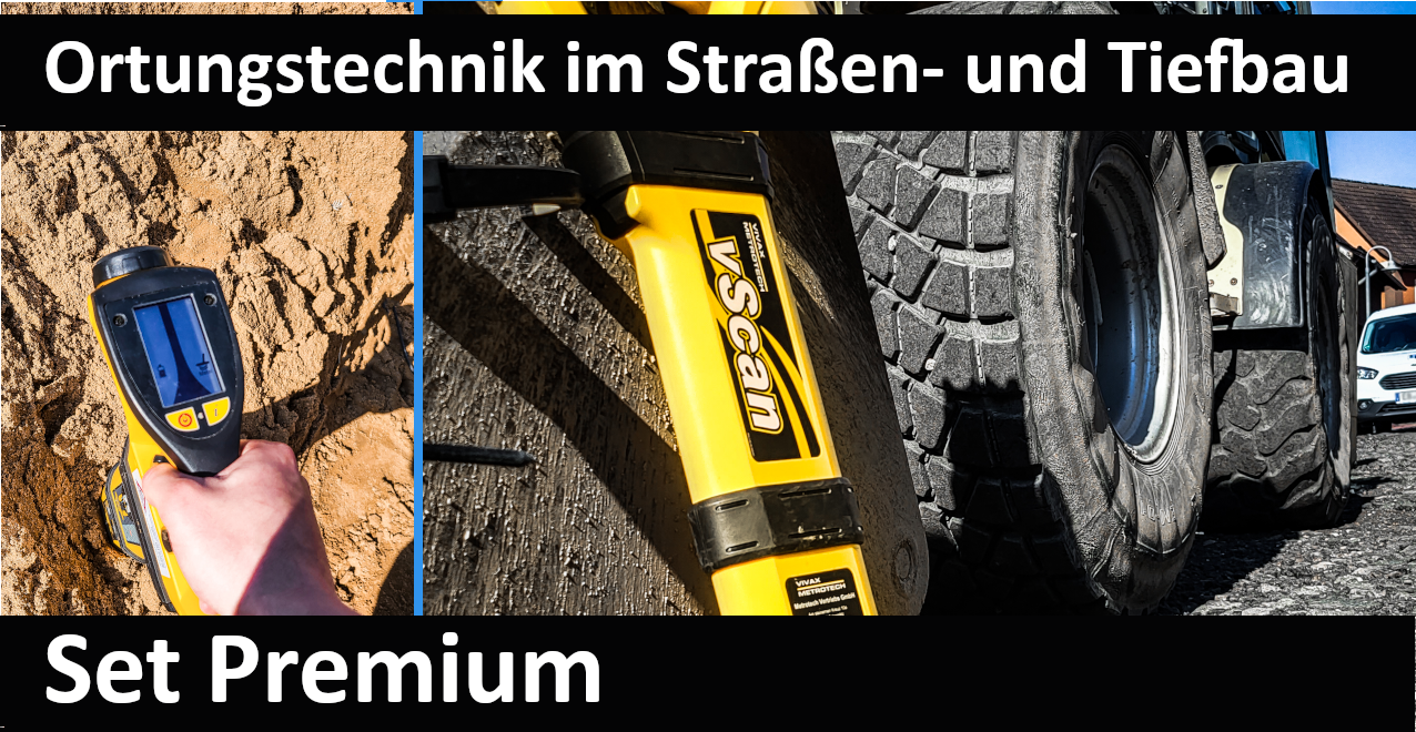 Ortungstechnik im Straßen- und Tiefbau - Set Premium 
