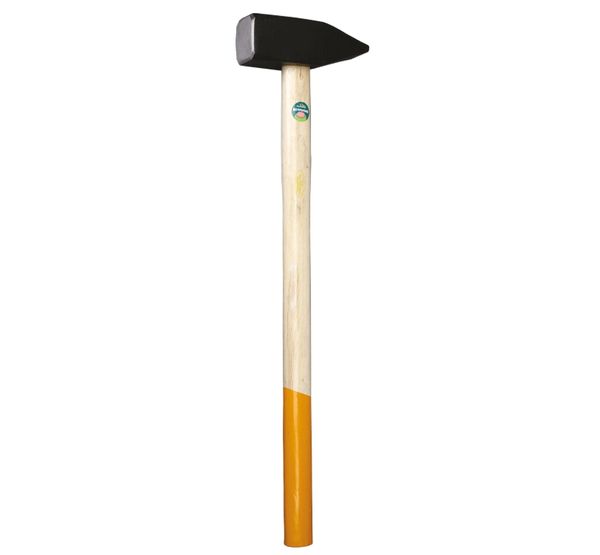 Vorschlaghammer 5kg, Stahl, 80cm langer Stiel
