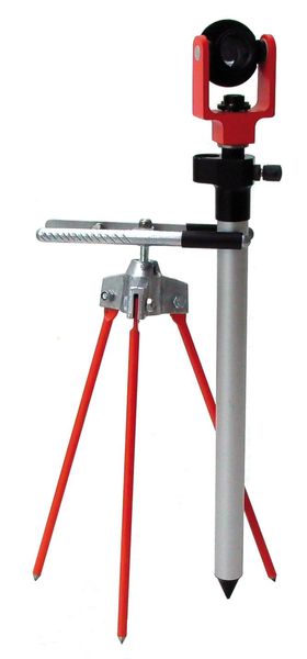 Fluchtstabstativ Mini, leicht, mit Klemmbügel, 27cm