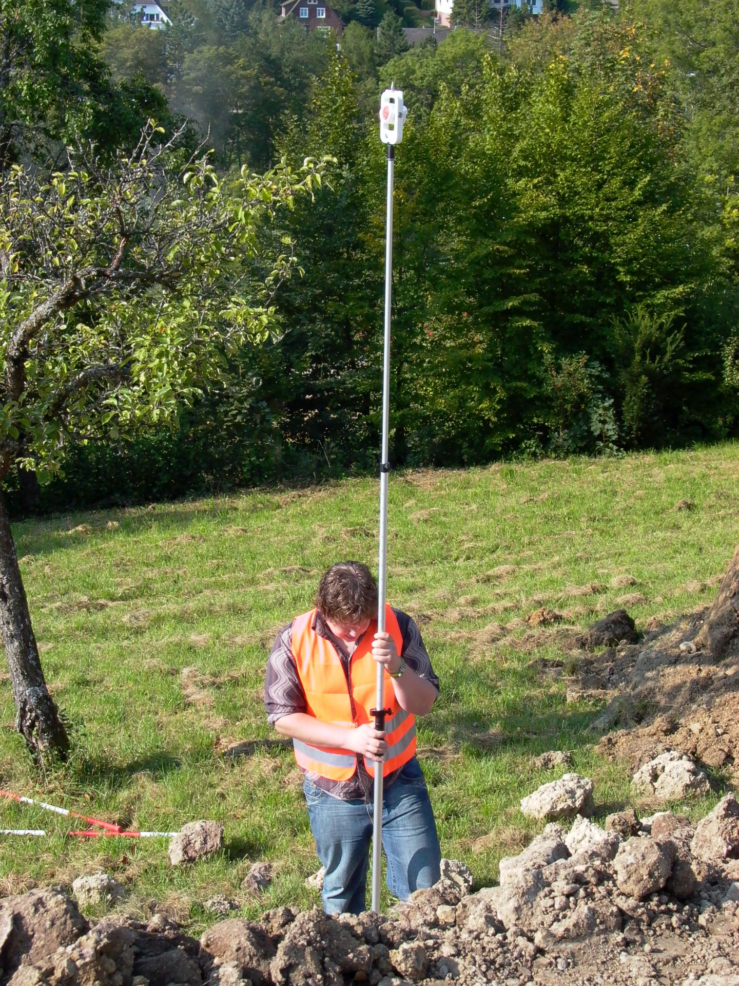 Prismenstabverlängerung, 5/8 - 5/8", 100cm, Karbon