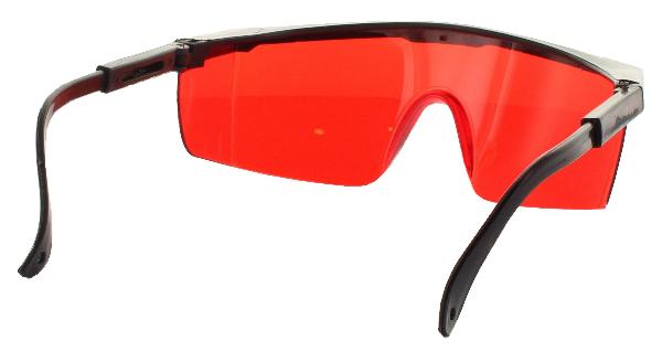 Laserbrille, rot