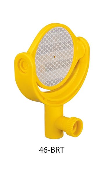 Kipphalter, beidseitige Reflexfolie Ø 60mm, Offset 1mm