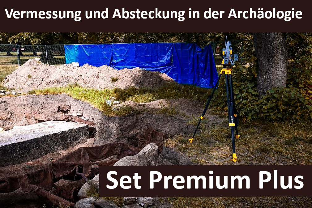Vermessung und Dokumentation in der Archäologie - Set Premium Plus 