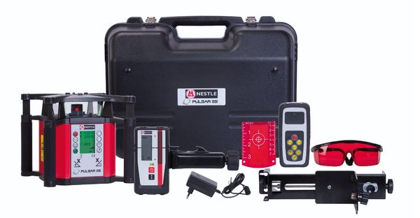 PULSAR 2S Horizontal- und Vertikallaser mit Neigungseinstellung