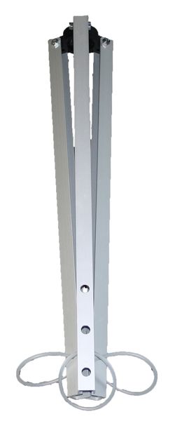 Dreistern, Alu, Gummizüge, Schenkel: 50cm, 500g